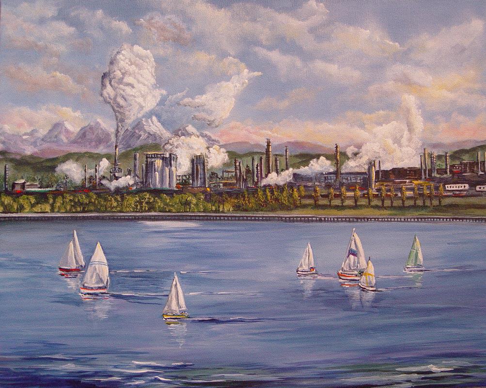 painting by JR Hawse
