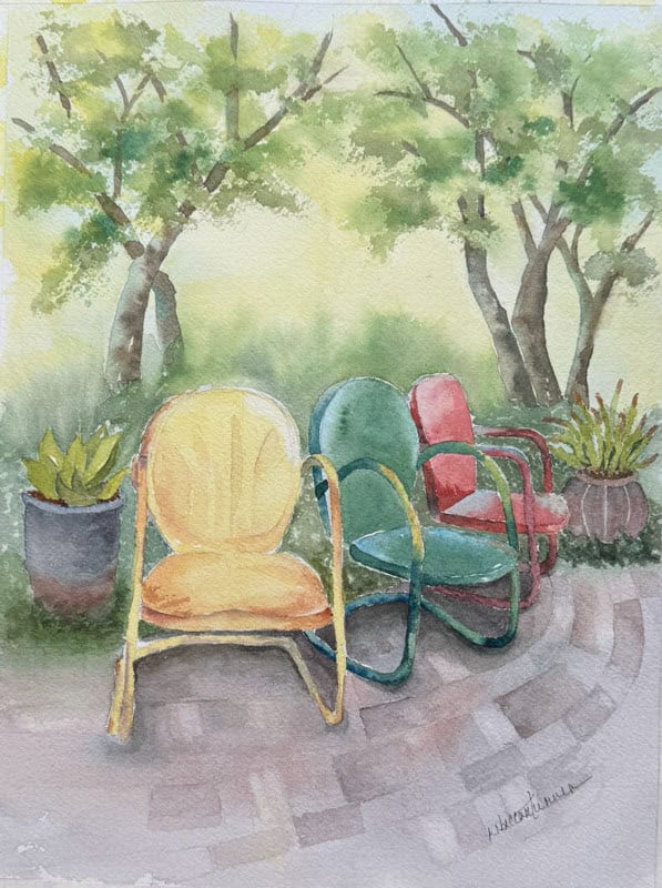 painting by Rebecca Turner
